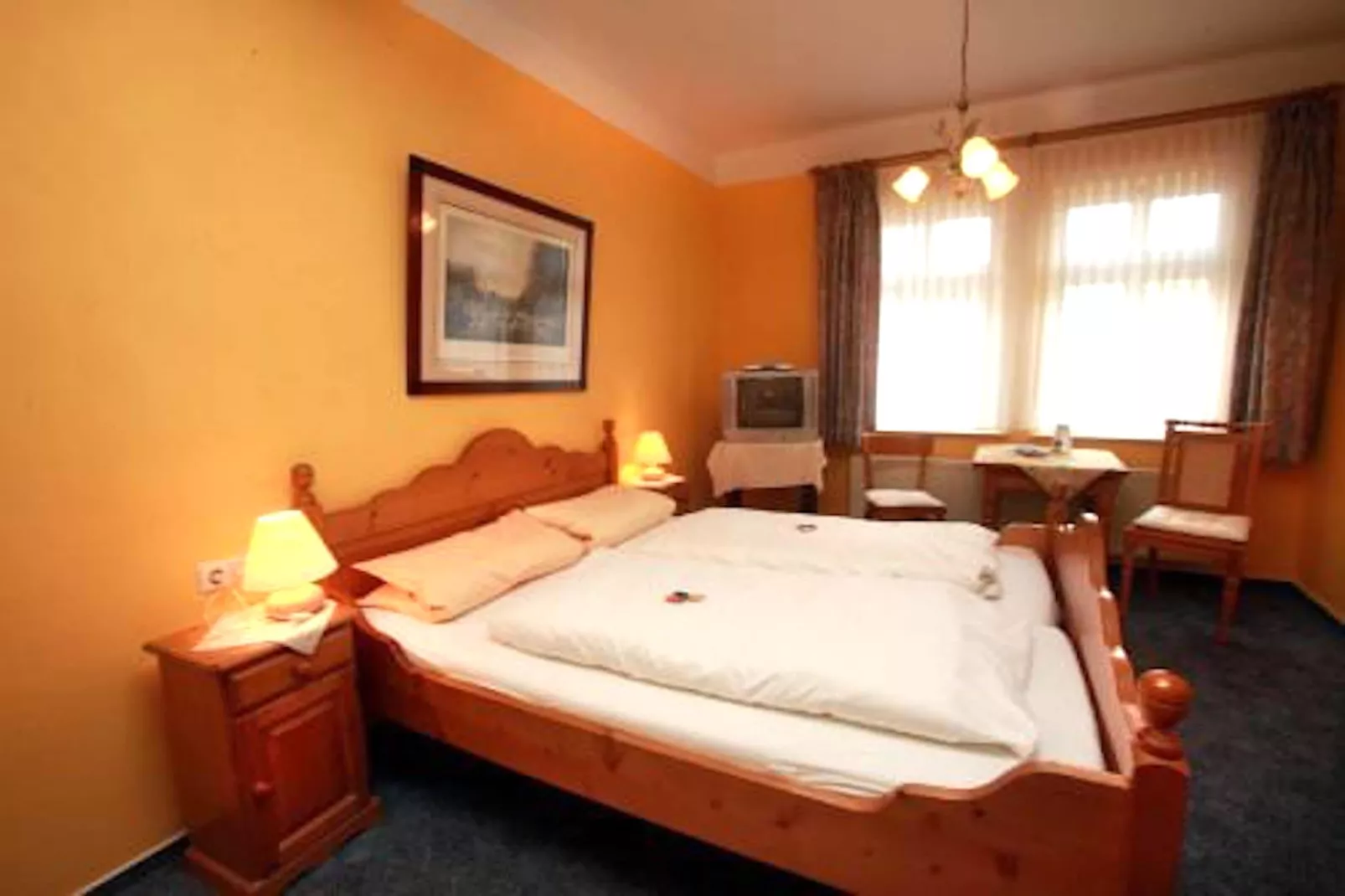 Kispet zwei Doppelzimmer Oberhausen-Bedroom