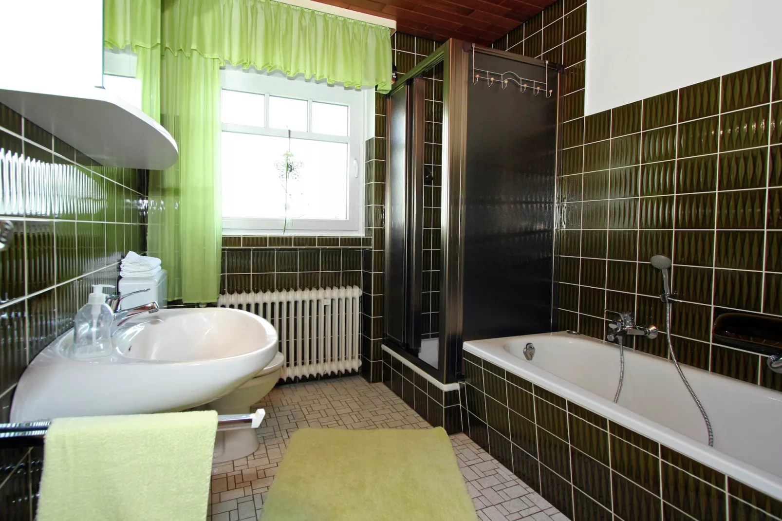 Ferienhaus zum Wäldchen-Badezimmer