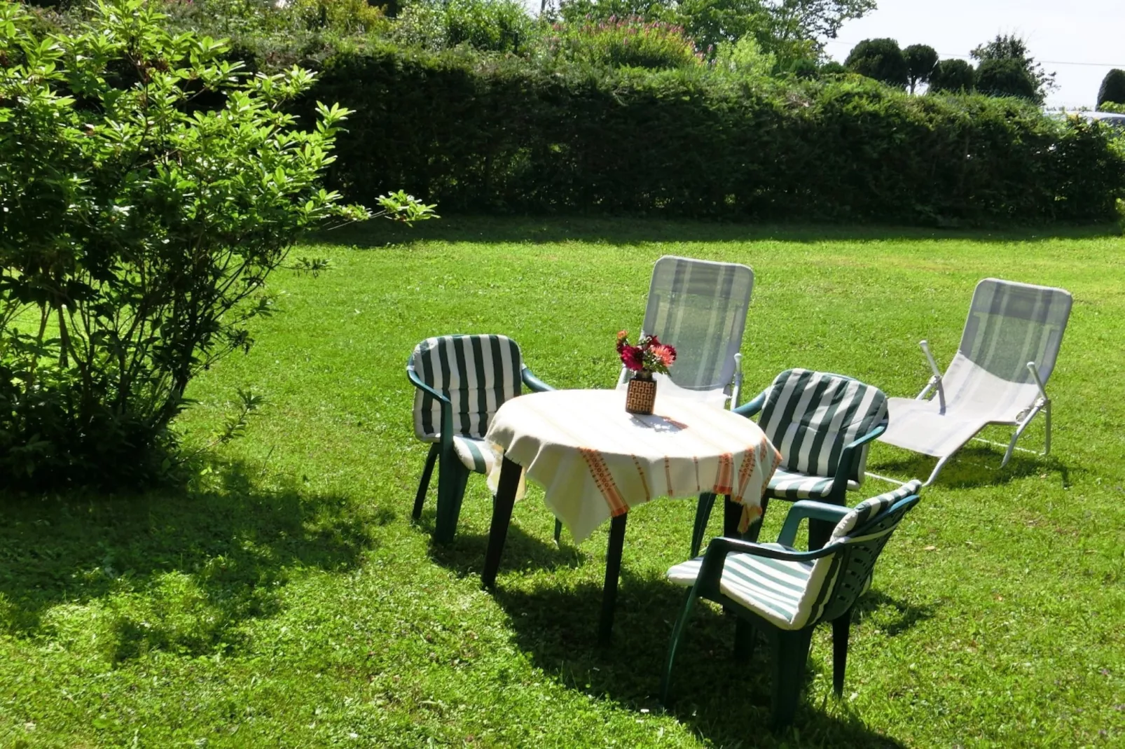 Steinbach-Hallenberg-Gardens in summer