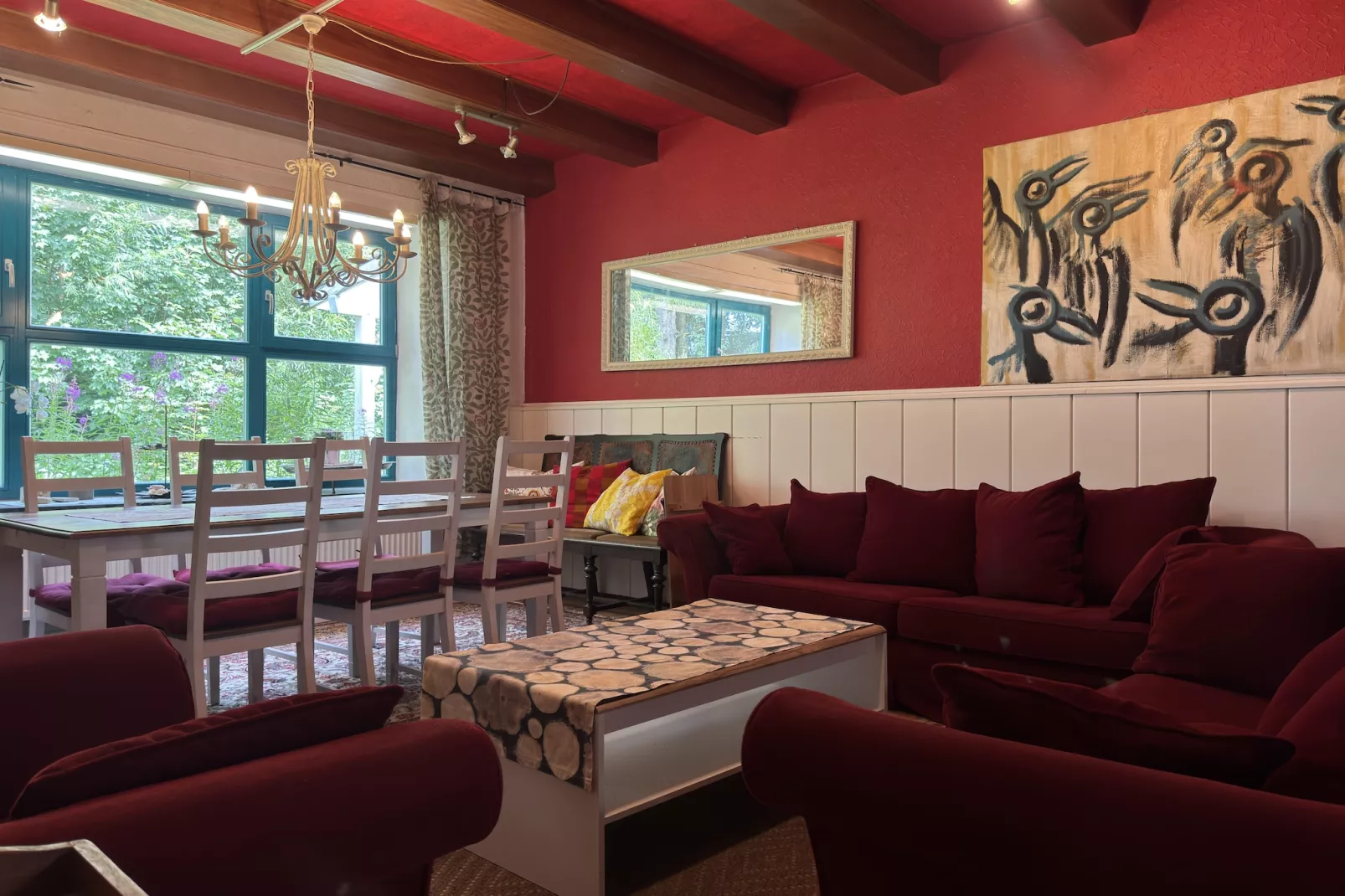 20 Personen-Living room