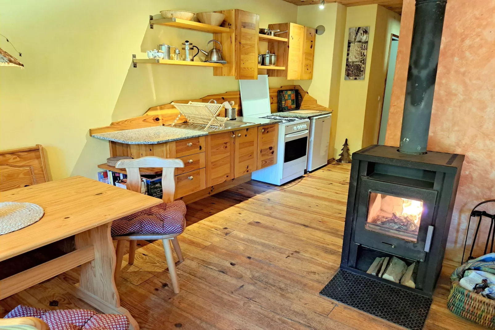 Holiday flats Forellenhof Dabo  / Typ A - 2 Erw 55 qm-Cuisine