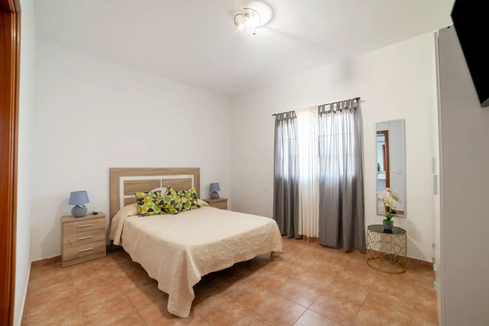 Chalet en Tuineje para 6 personas-Schlafzimmer