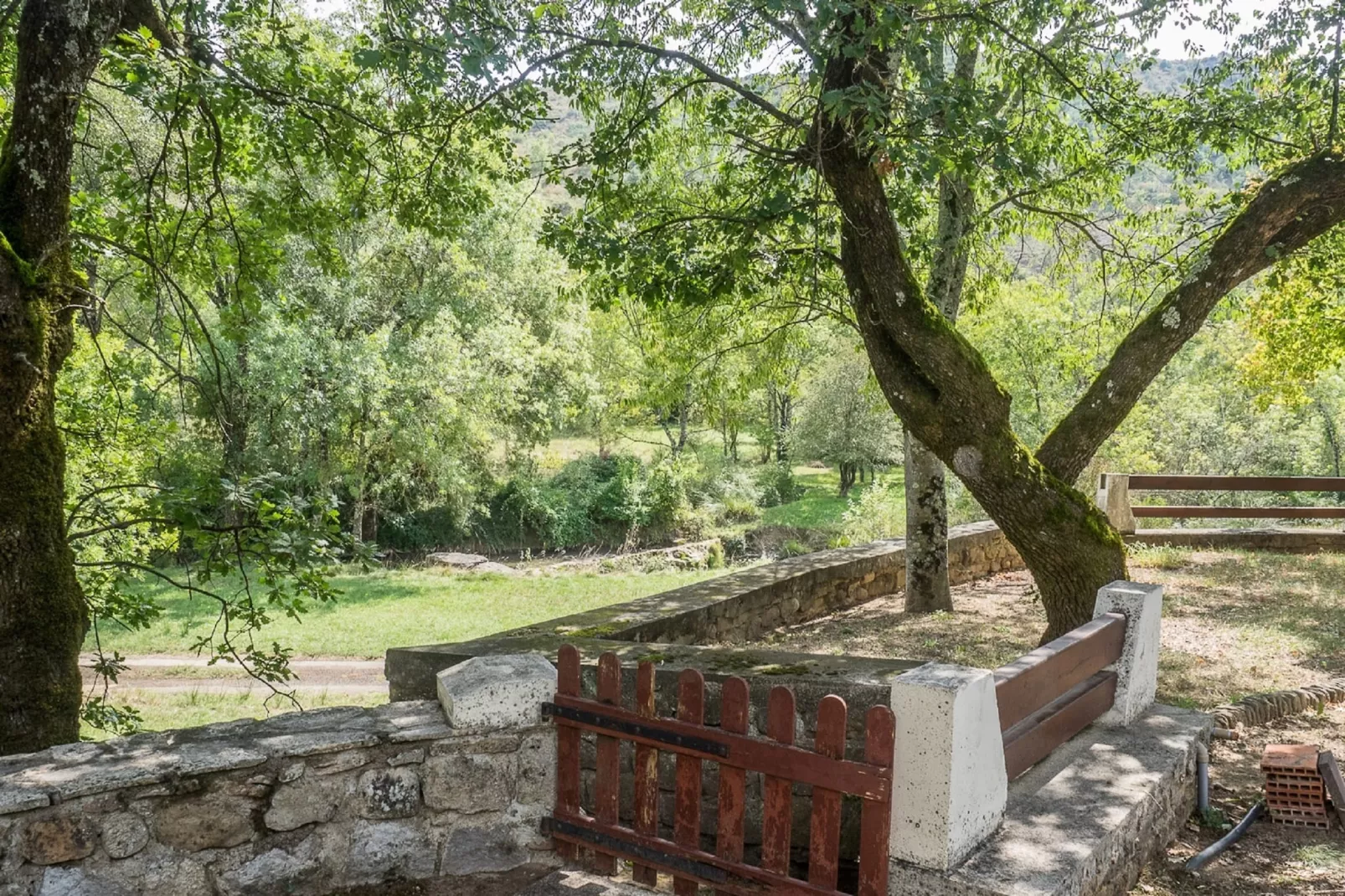 Petit gite-Garten Sommer