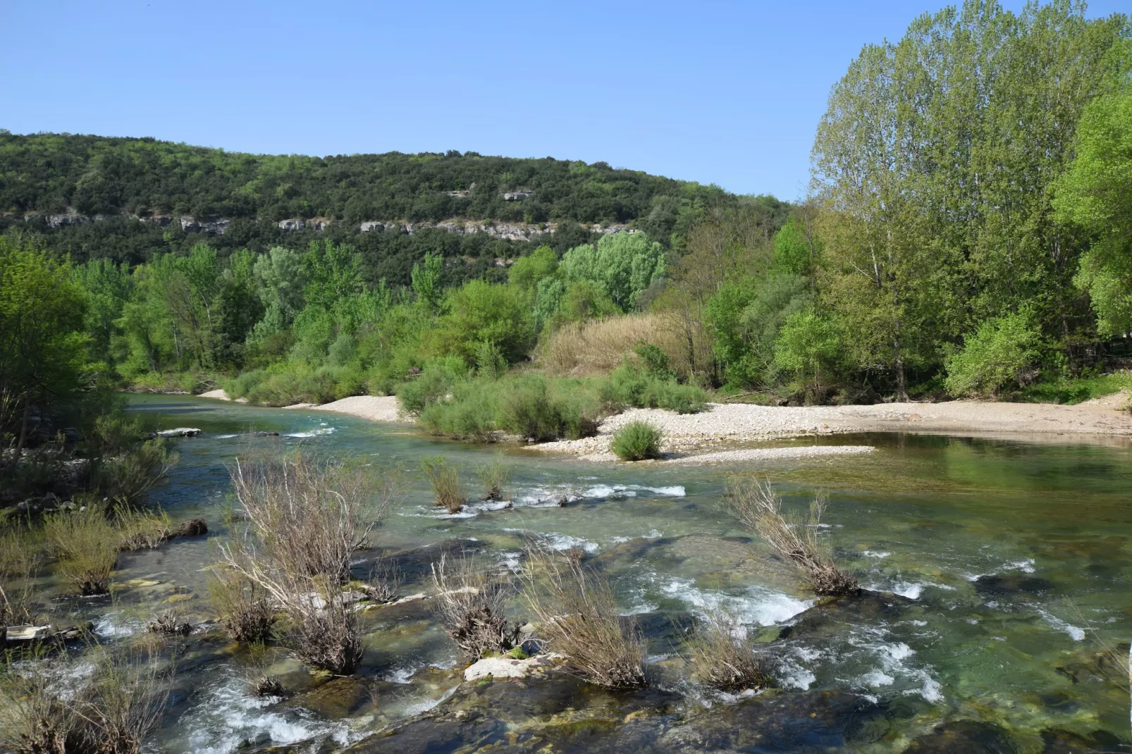 La Bise-Areas within 1km in summer