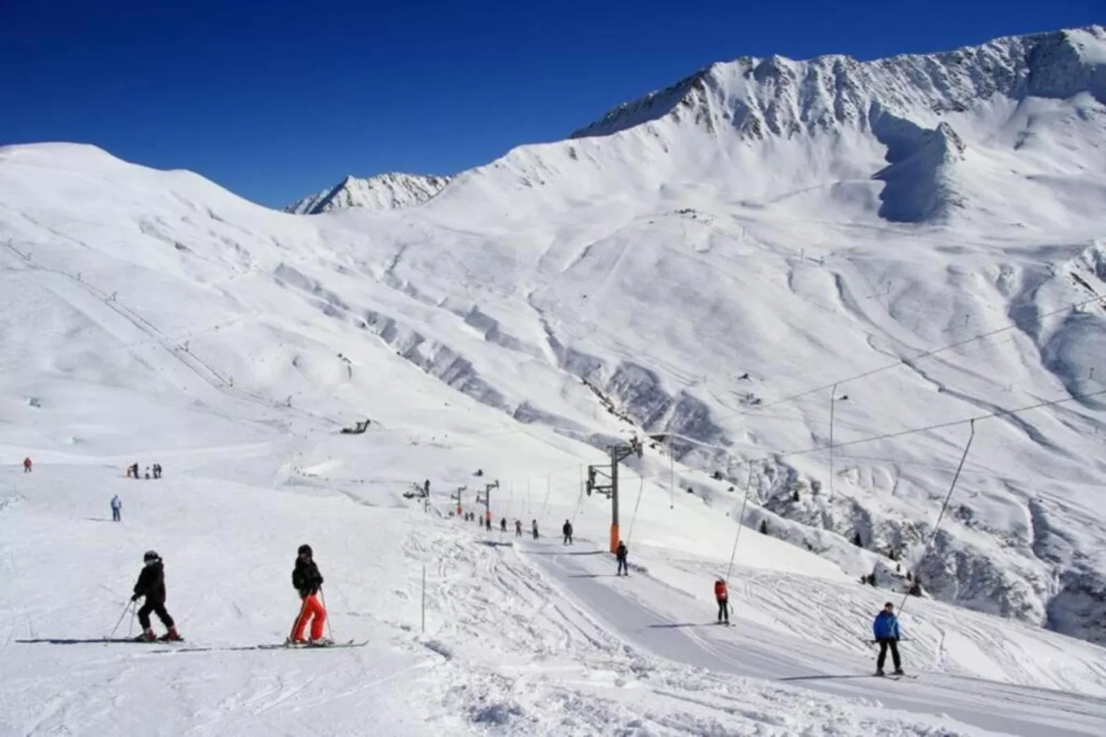 Resort les Portes du Mont Blanc 5-Gebiet Winter 5 km