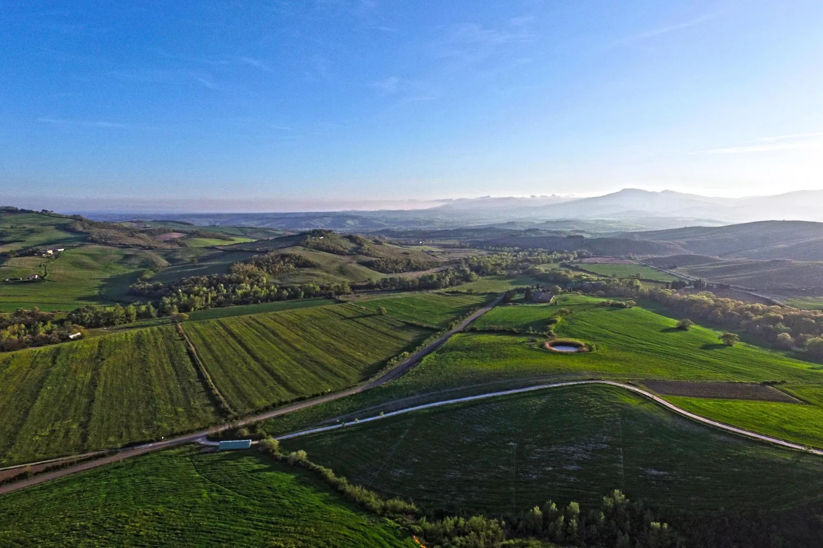 Sei Orcia-View in summer