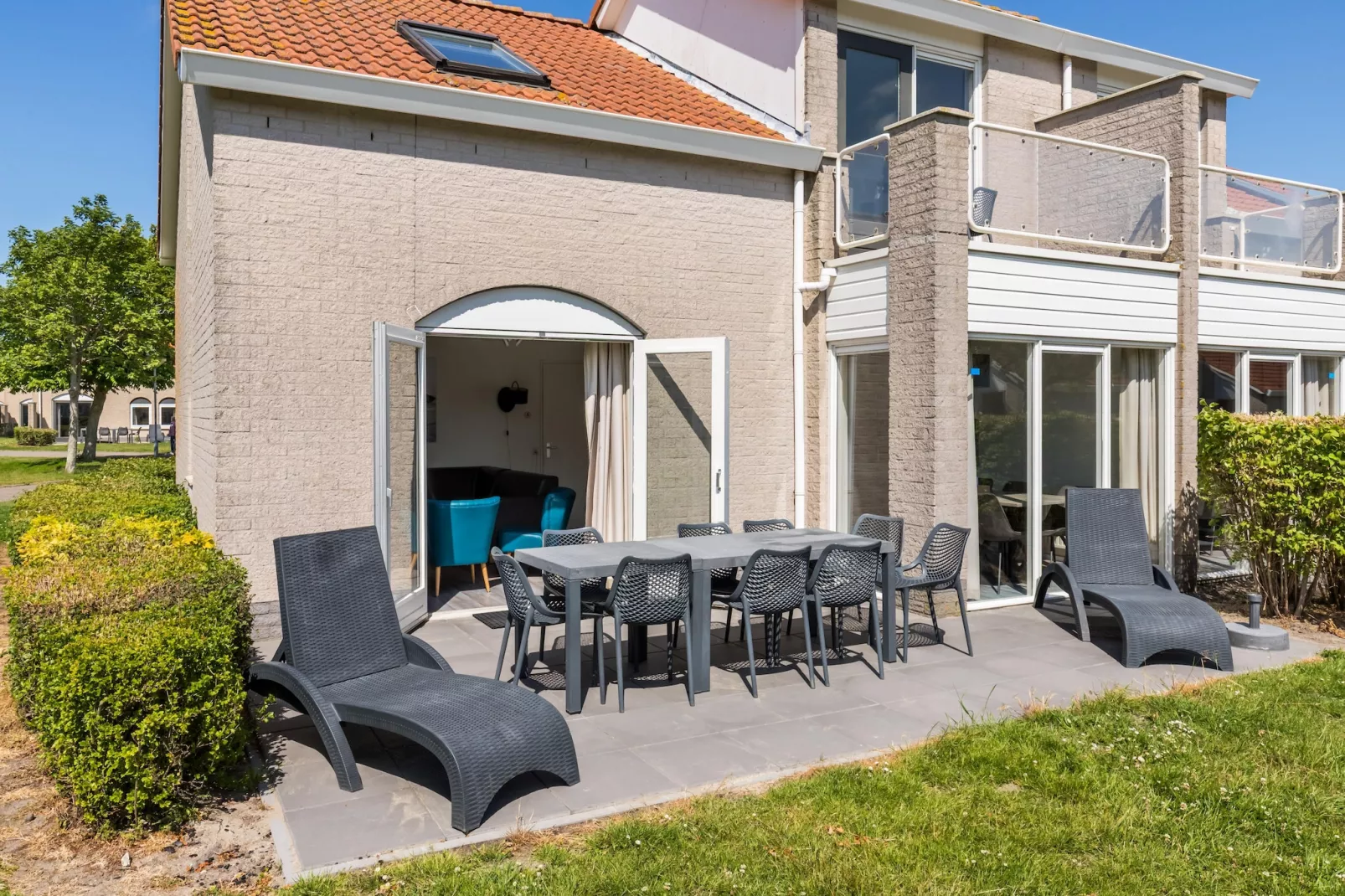 Vakantiepark de Soeten Haert 17-Terrasse/Balkon