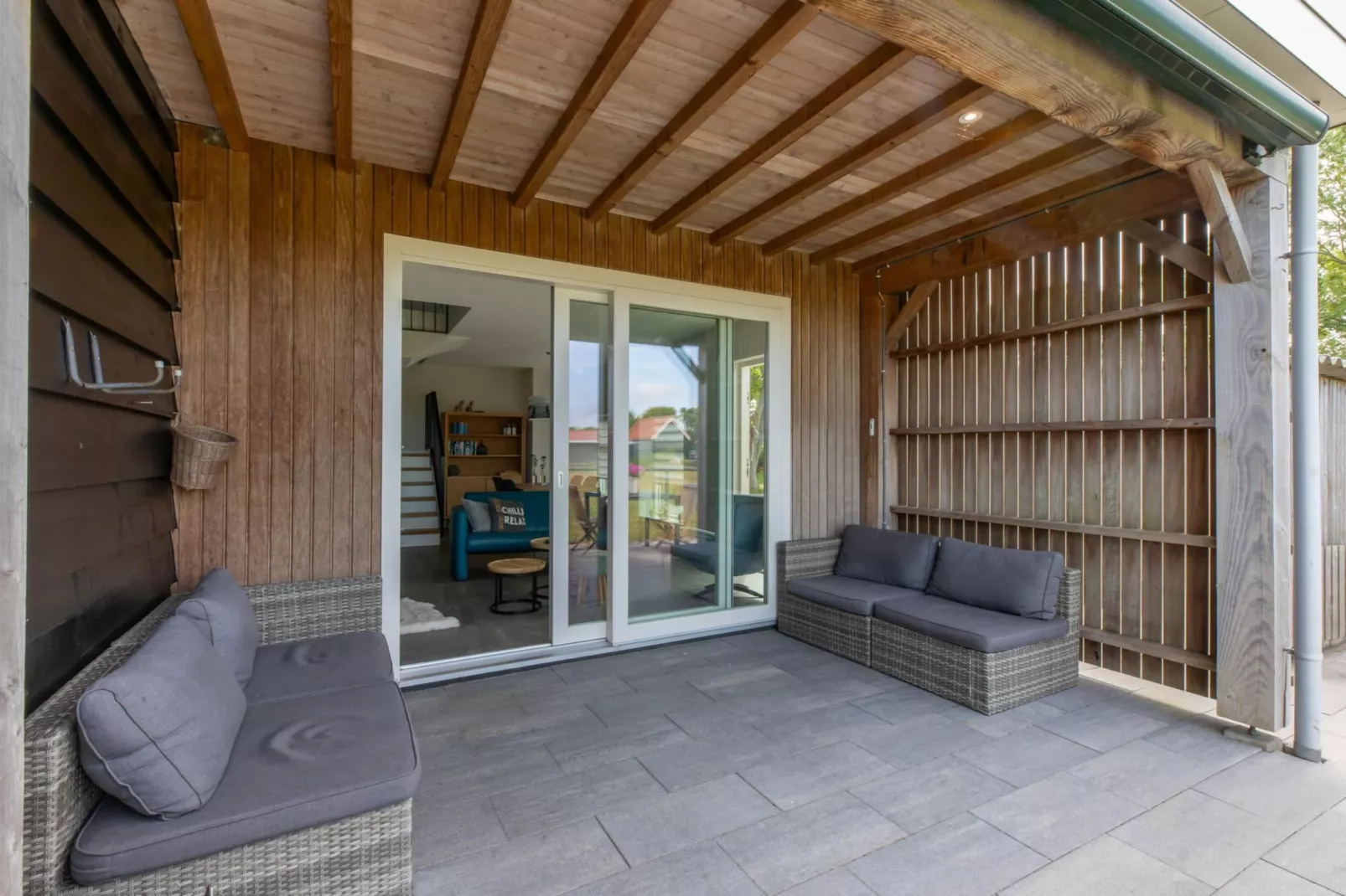 Vakantiehuis Groeneweg 3 'Jikkemien-Terrassenbalkon