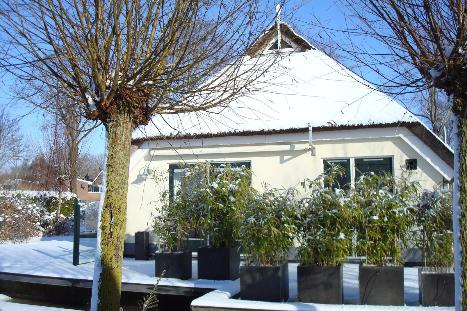 Villa ten Hoeve-Exterior in winter