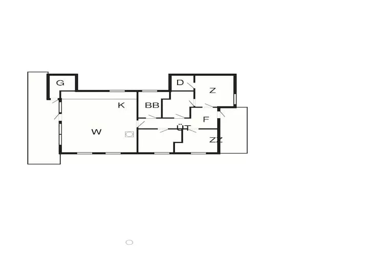 6 Personen Ferienhaus in Hals-By Traum-Grundriss