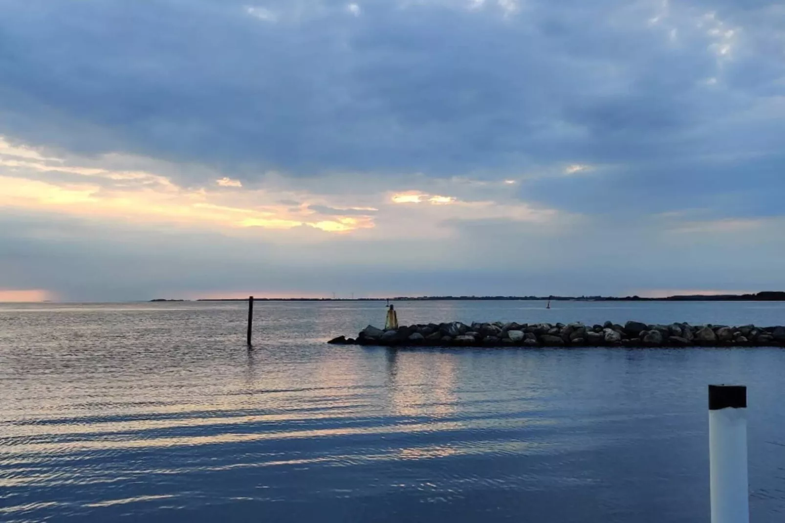 Maison de vacances pour 4 a Rudkøbing-By Traum-Vue sur l'eau