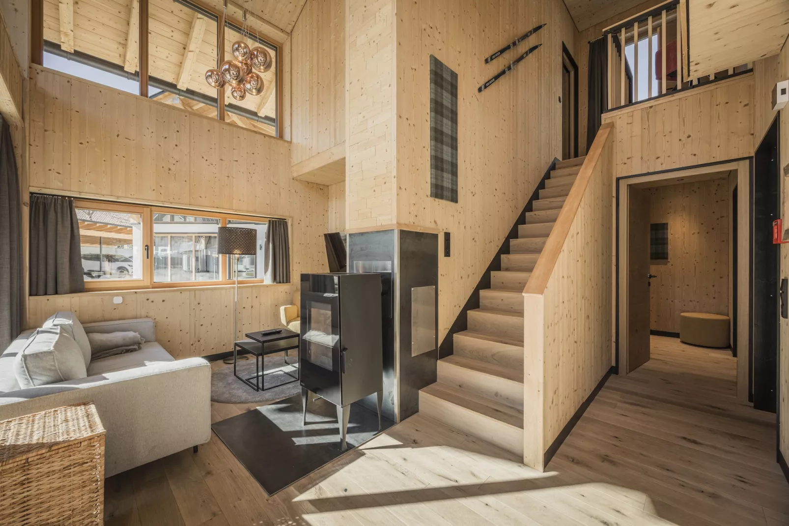 DEIN BICHLBACH Chalet klein-Wohnzimmer