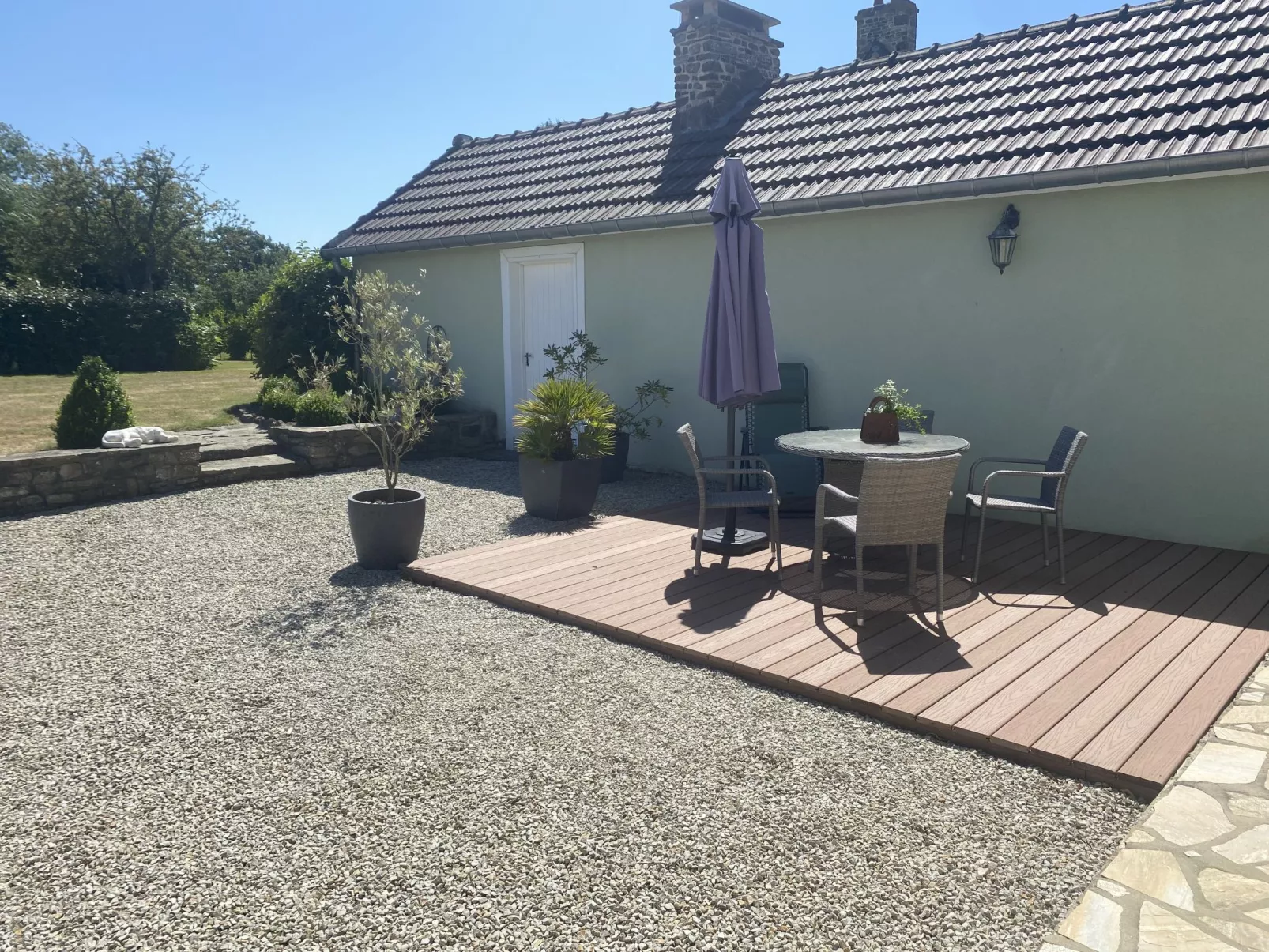 Cottage du Hamel es Clos-Outside