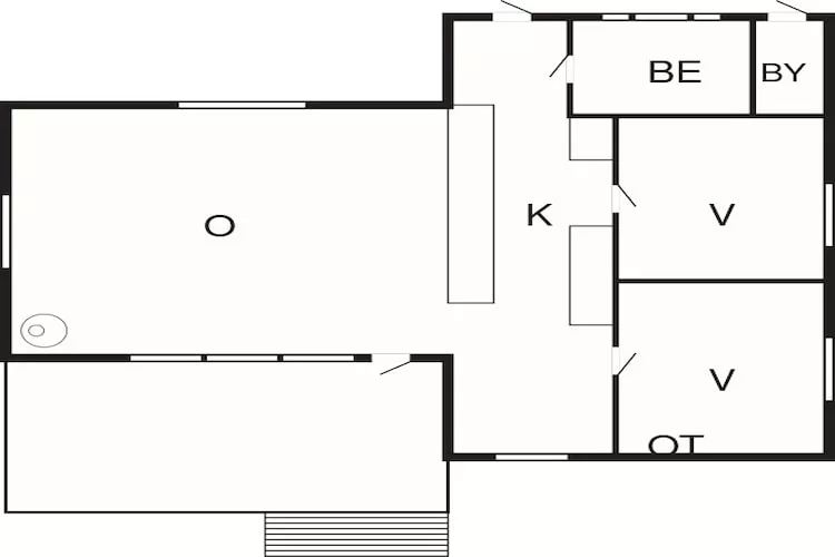 6 person holiday home in Vordingborg-By Traum-Floor plan