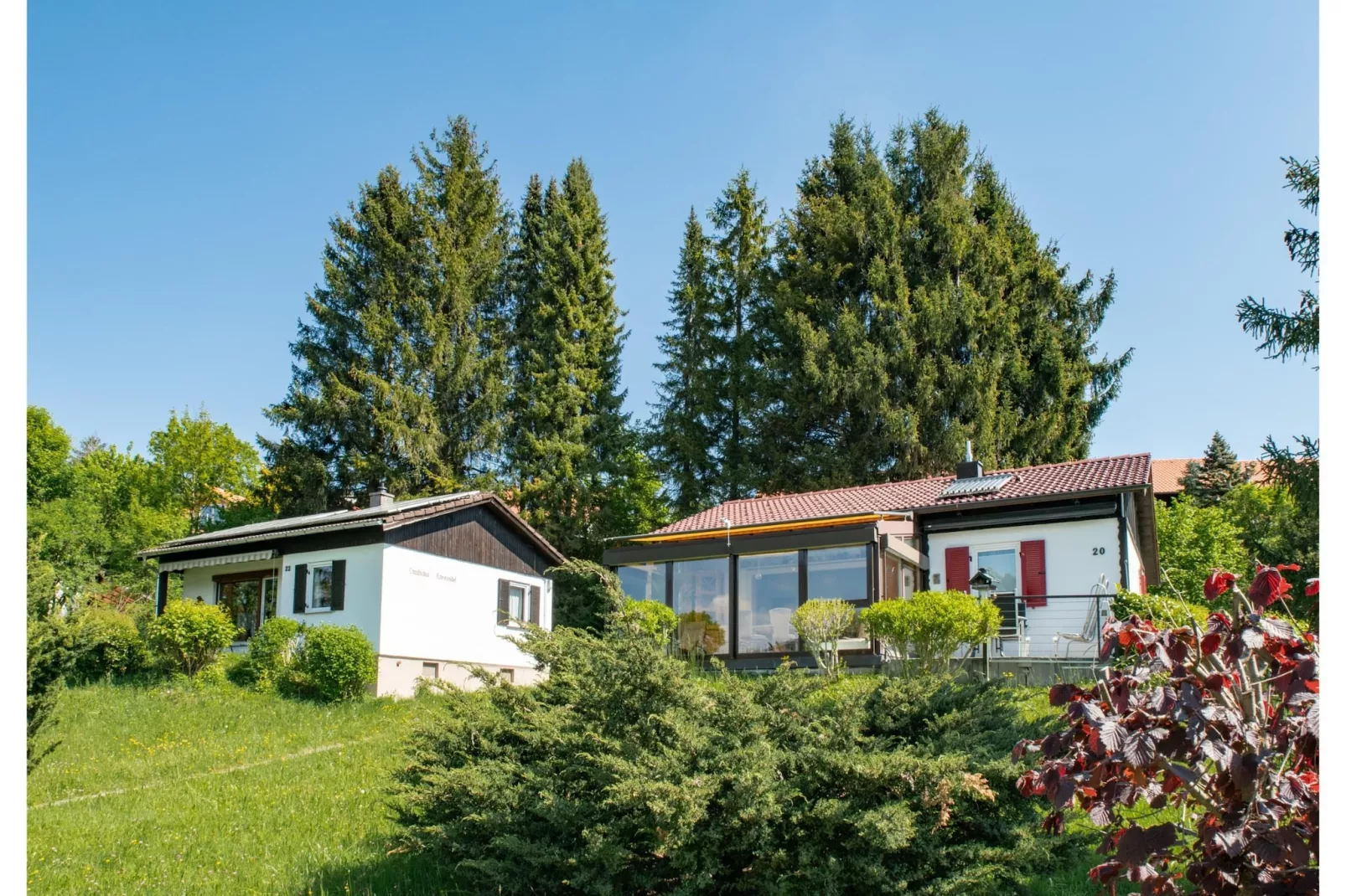 Ferienhaus Weissensee-Exterior in summer