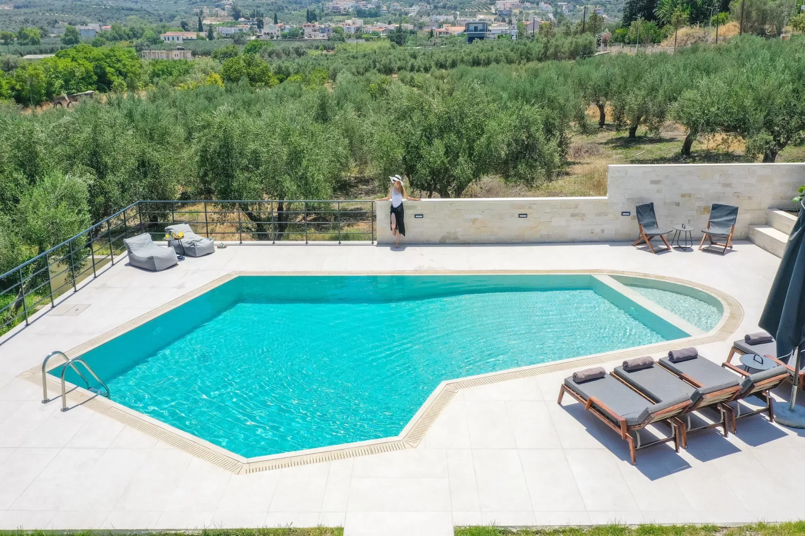 Villa Eleni en Manolis-Swimming pool