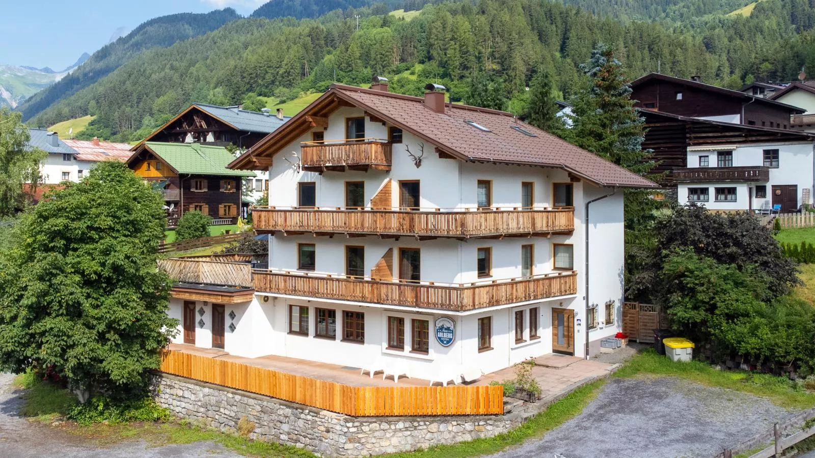 Arlberg-Exterior in summer