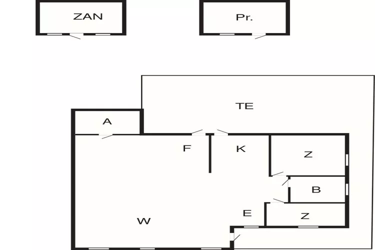 5 Personen Ferienhaus in Vesløs-By Traum-Grundriss