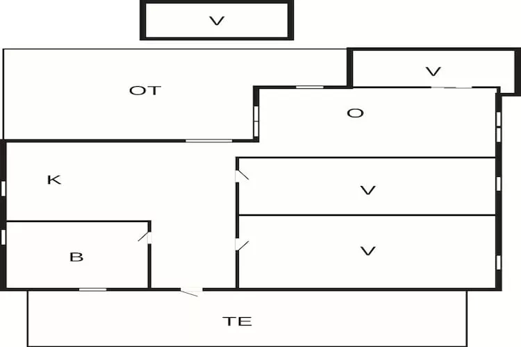 Maison de vacances pour 7 a Hals-By Traum-Plan
