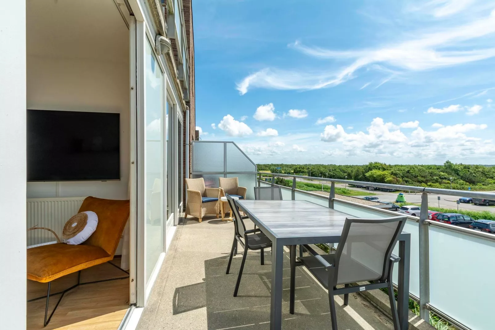 Duinerei B202-Terrasse / balcon
