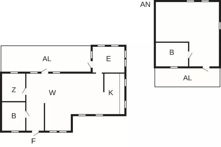 5 person holiday home in MUNKEDAL-Floor plan