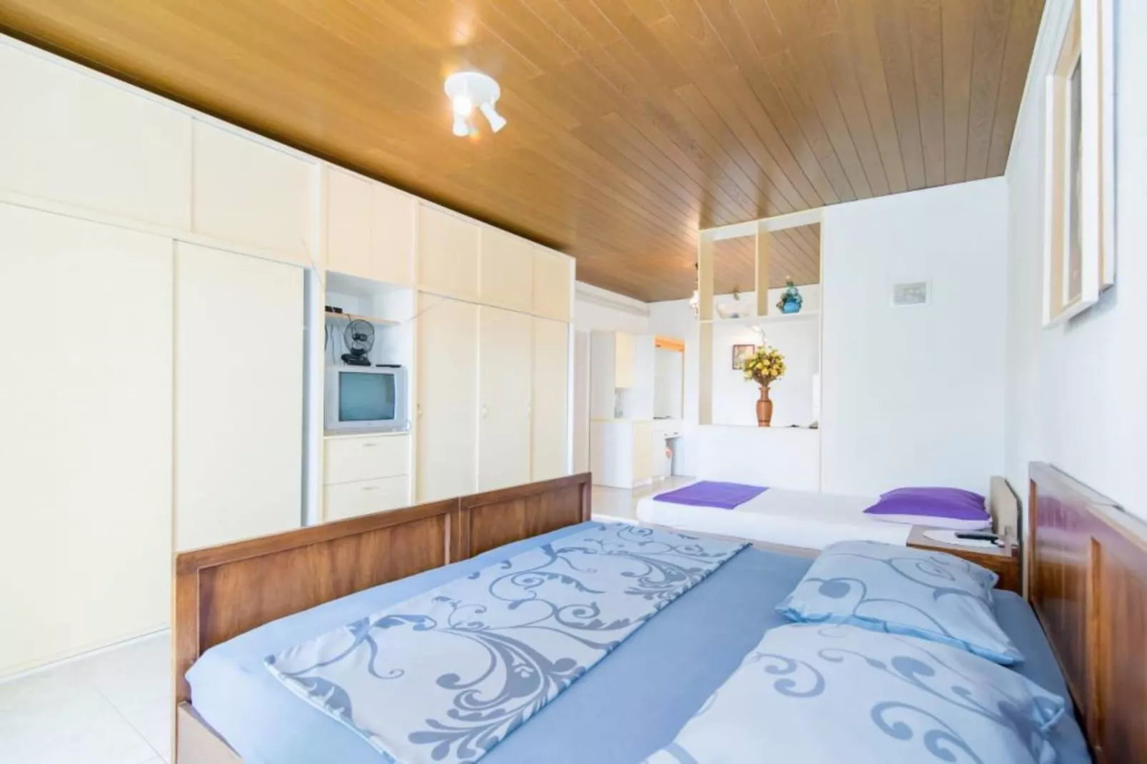 Apartments Veve - Superior Studio Apartment with Terrace  Sea View(Vesna) (ST)-Bedroom