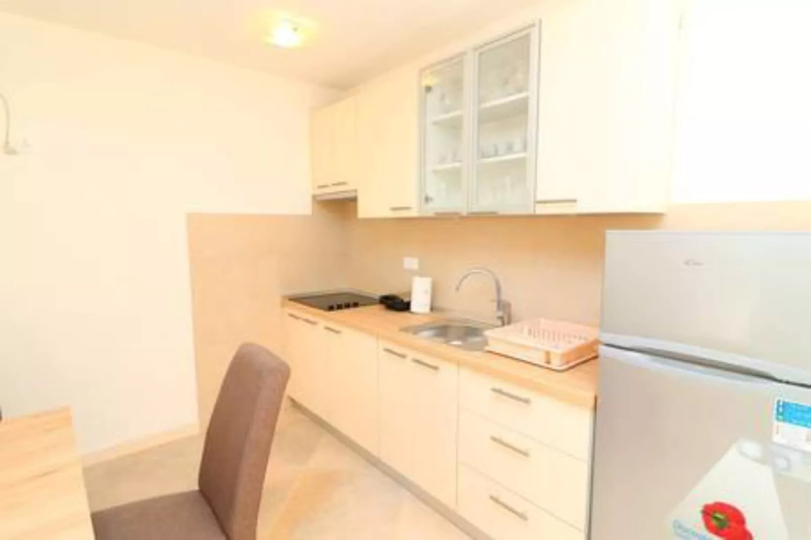 Apartments Seafront Silence - One Bedroom Apartment with Terrace and Sea View-Küche