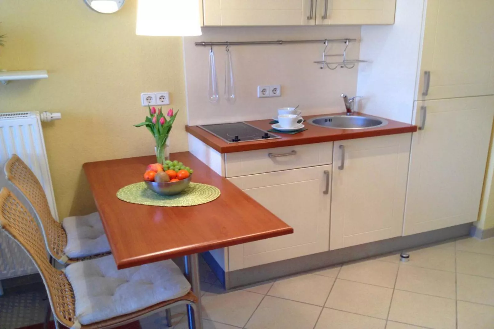 Apartment Strandläufer 112-Kitchen