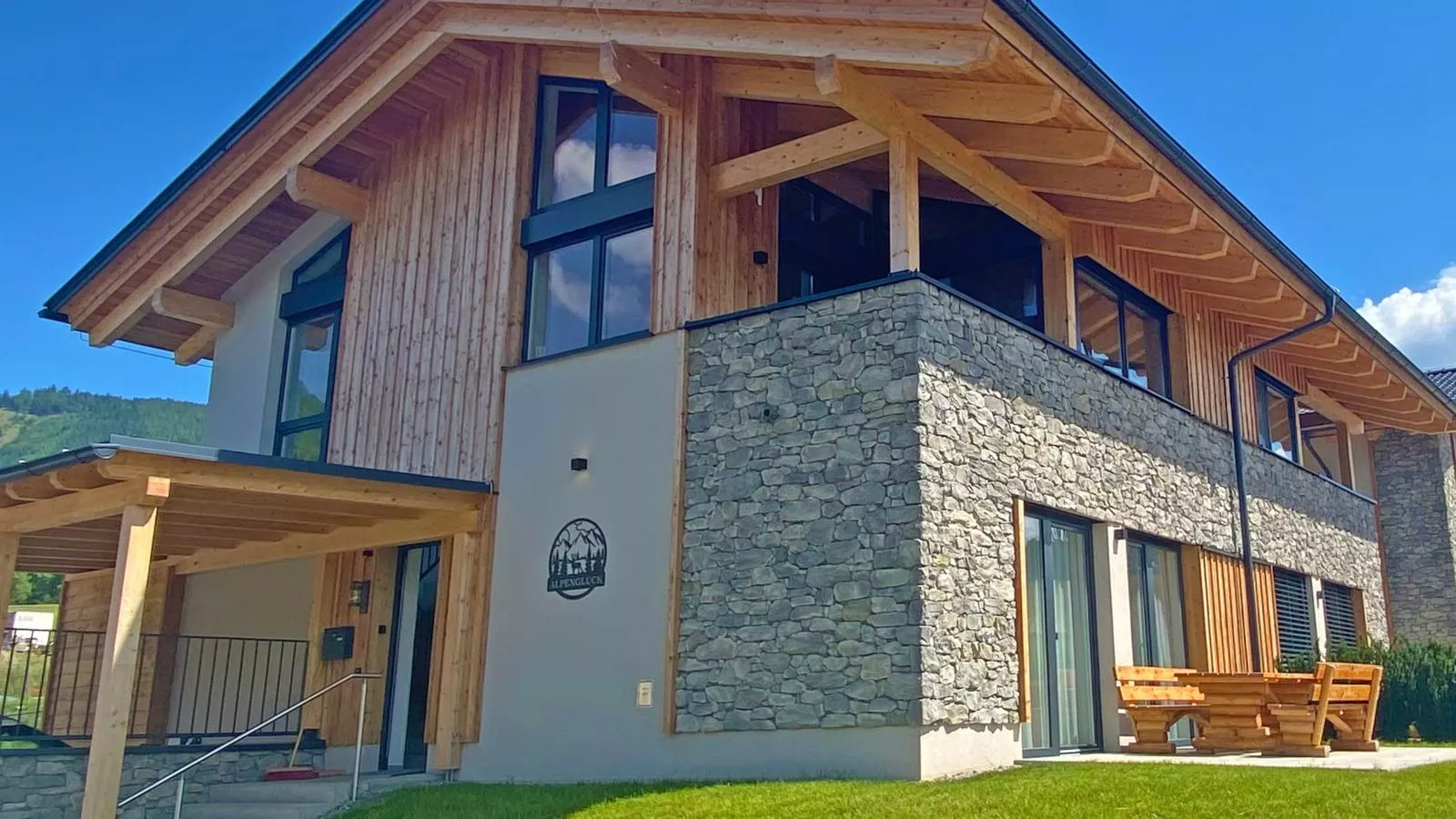 Almchalet Alpenglück-Extérieur été