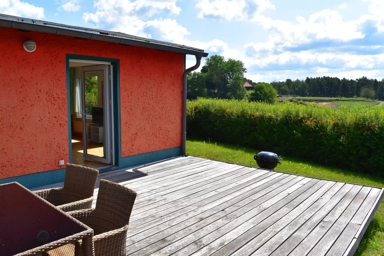 Ferienhäuser Inselblick / Ferienhaus 3 60 qm-Terrace balcony