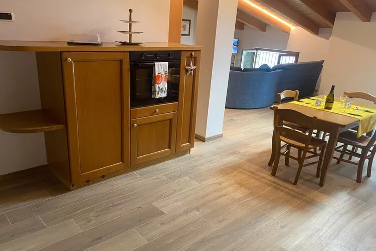 Residence Villa Gianna Limone sul Garda - Trilo Mansarda 2 pax-Living room
