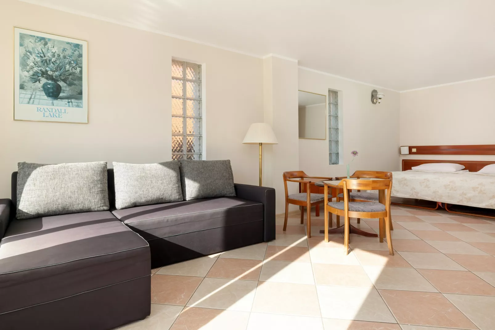 Studio wakacyjne nr 8 dla 2 osób Rewal-Wohnzimmer