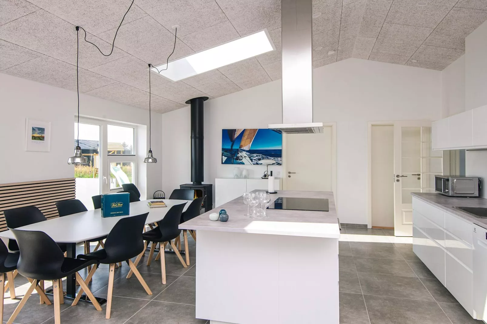 5 Sterne Ferienhaus in Løkken-Innenbereich