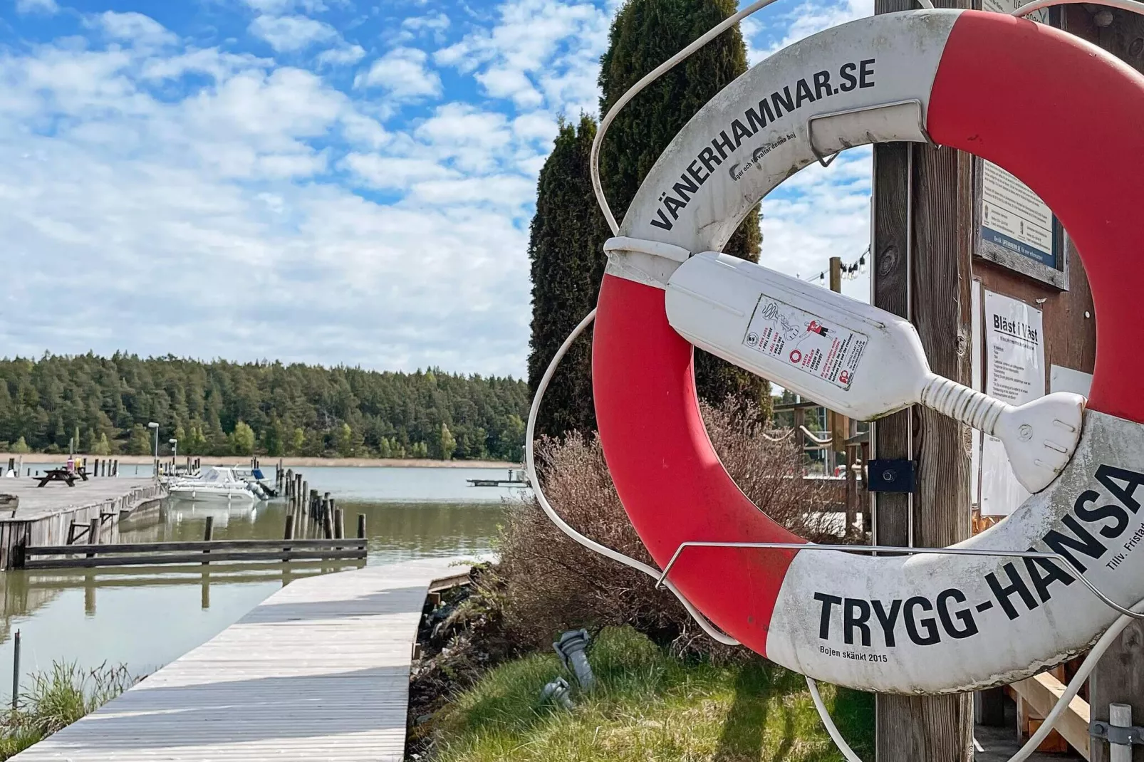 5 person holiday home in LIDKÖPING-By Traum-Water view