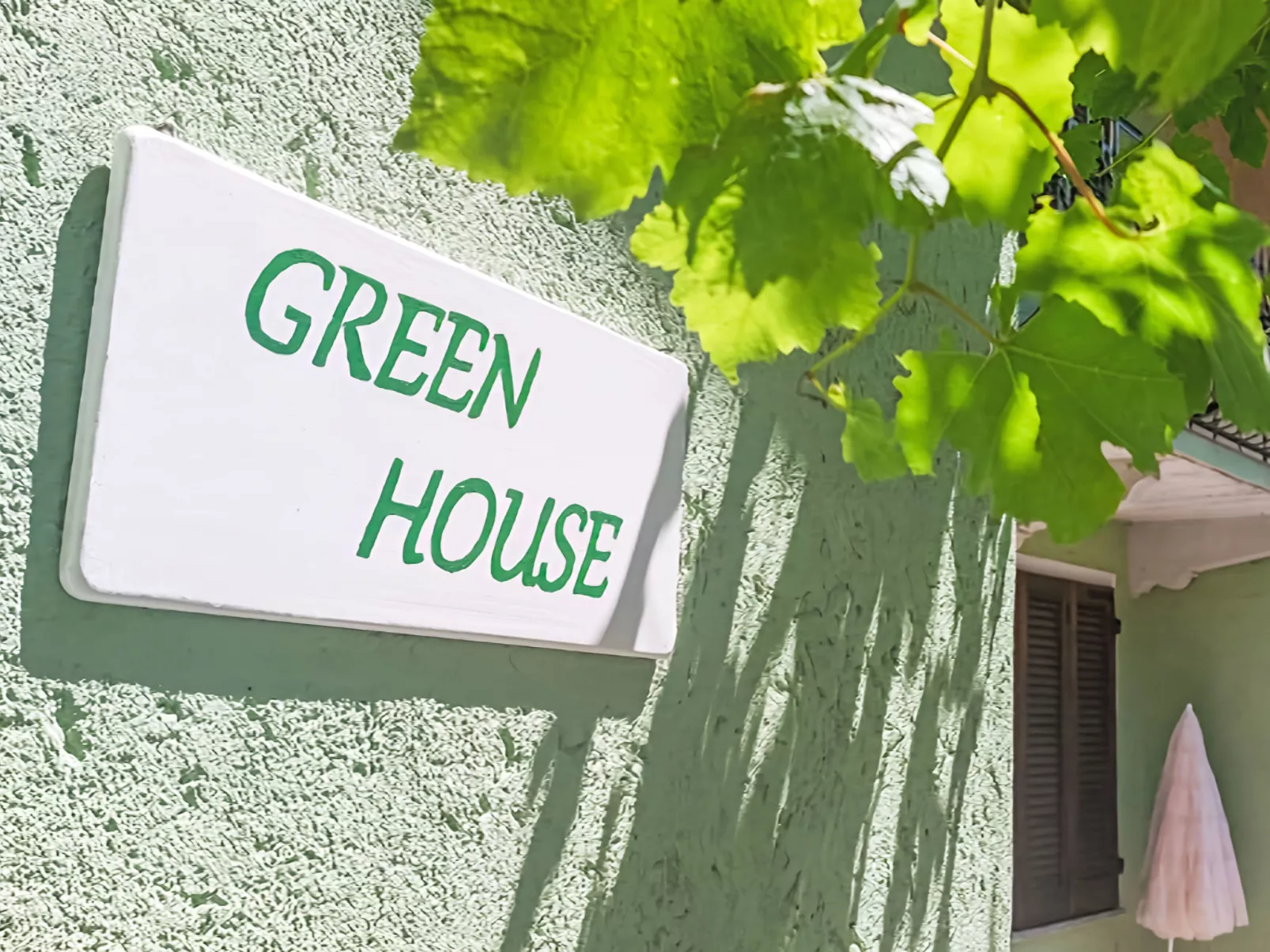 Green House-Draußen