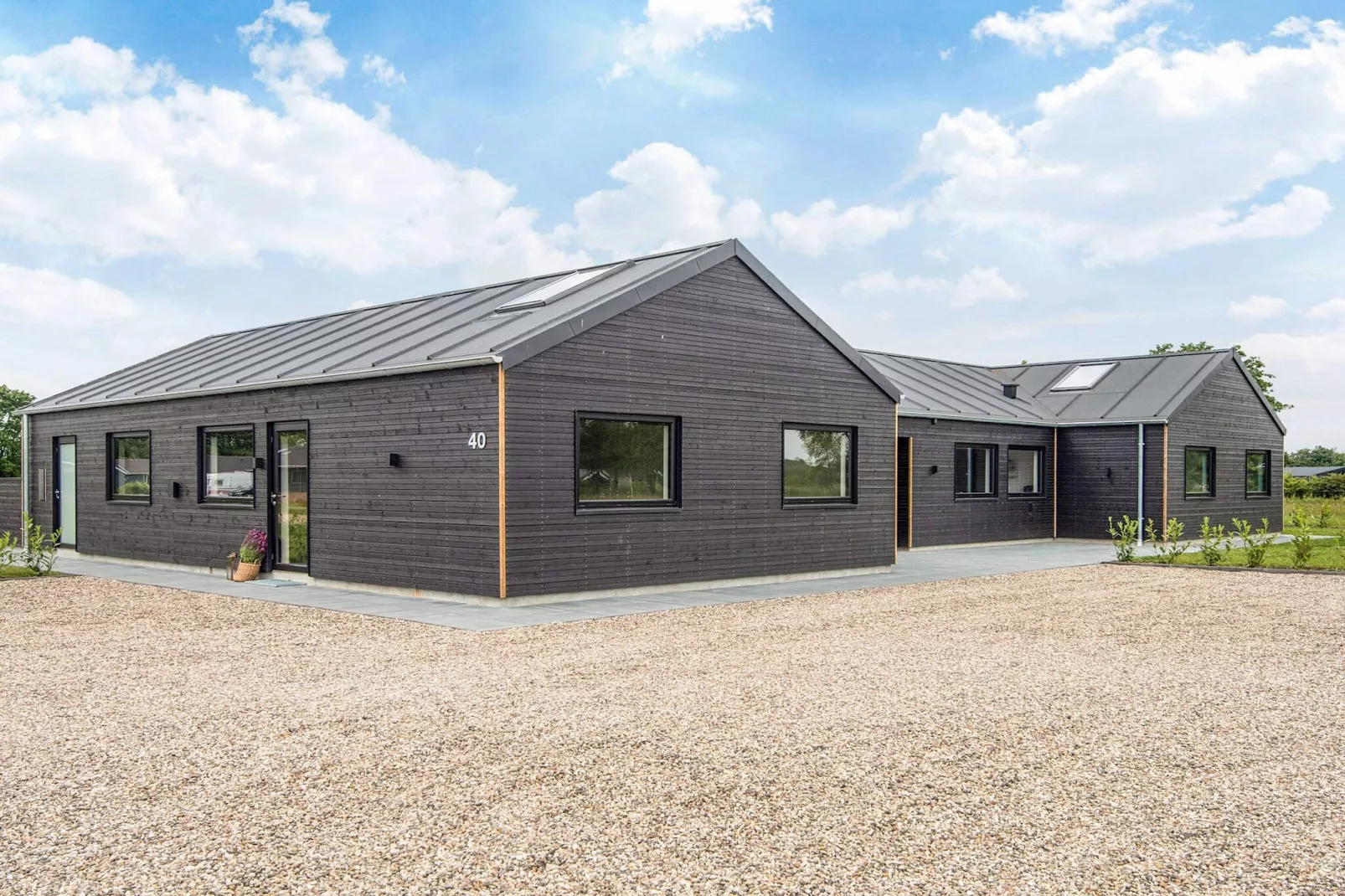 5 Sterne Ferienhaus in Ansager-Im Freien