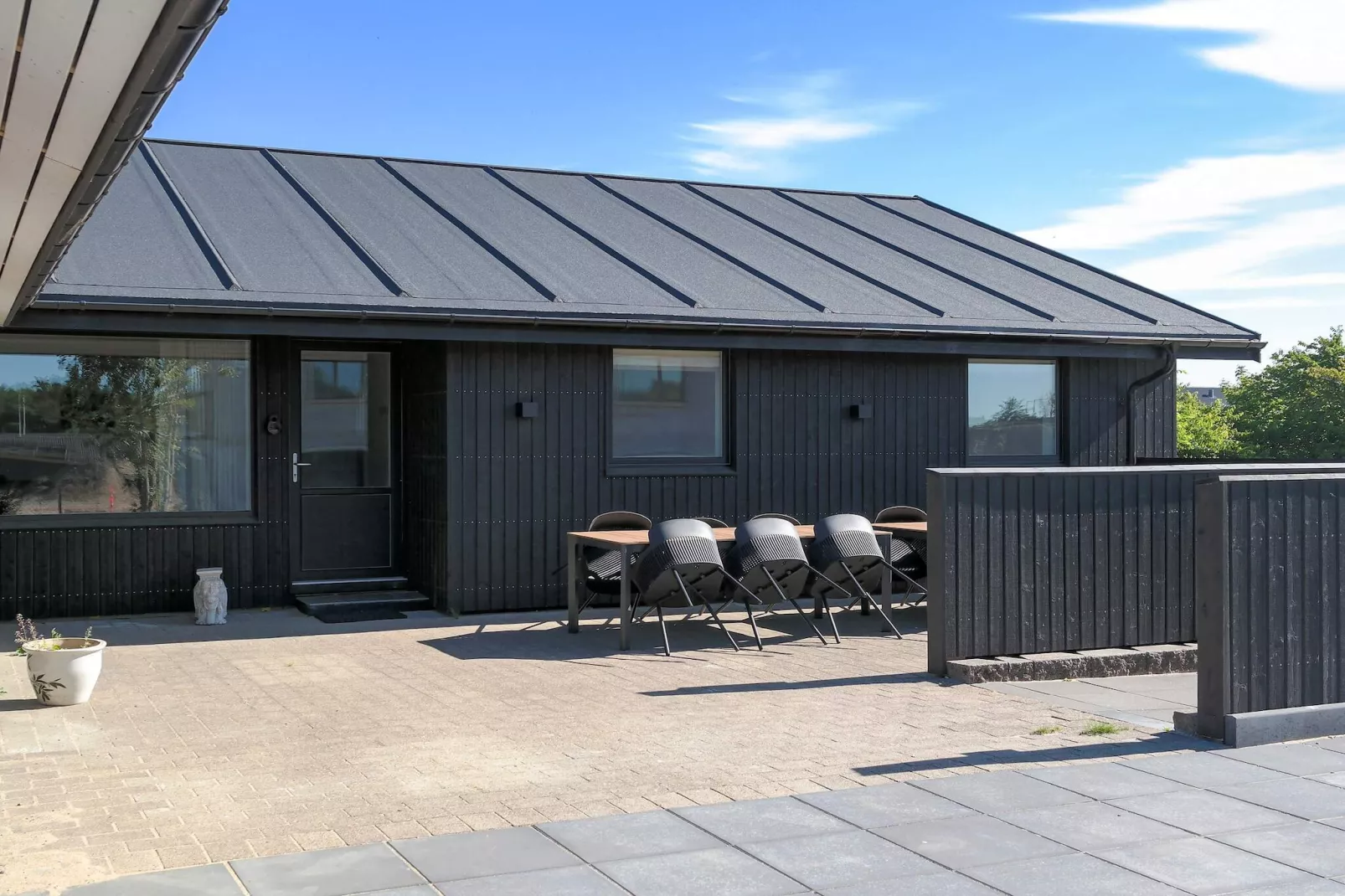 5 Sterne Ferienhaus in Blokhus-Im Freien
