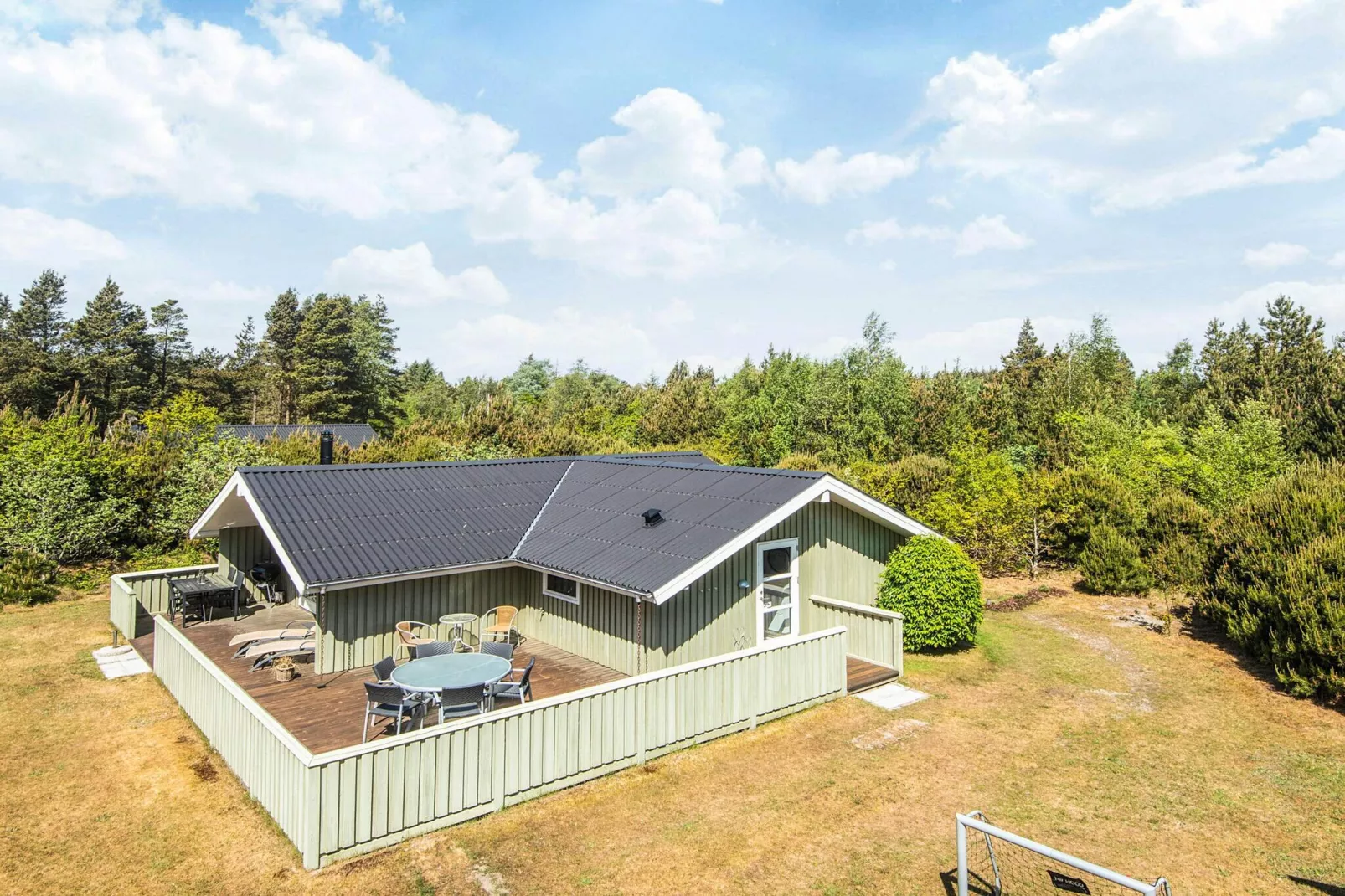 Maison de vacances pour 6 a Nørre Nebel-Extérieur