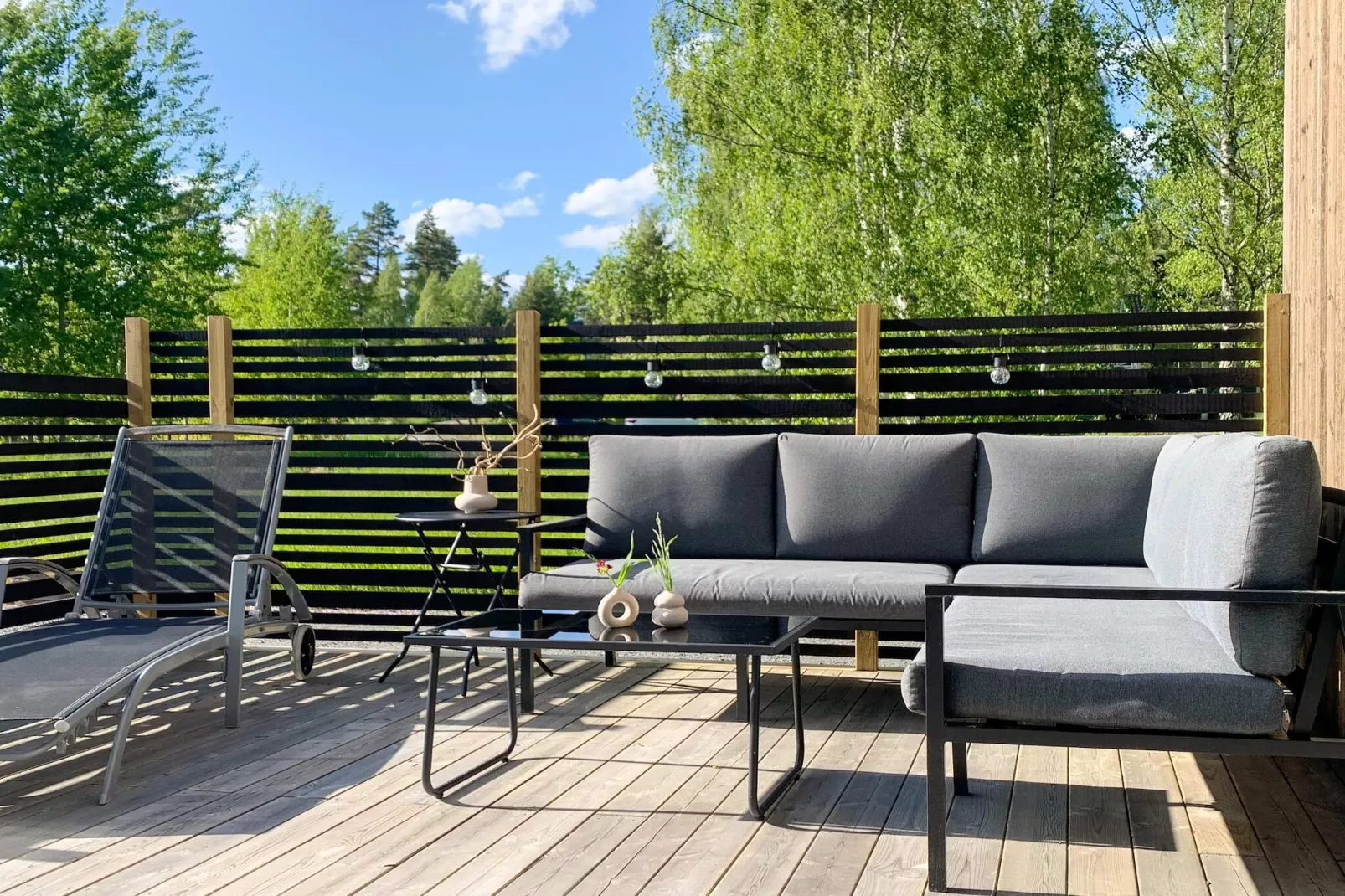 5 Sterne Ferienhaus in LOFTAHAMMAR-Im Freien