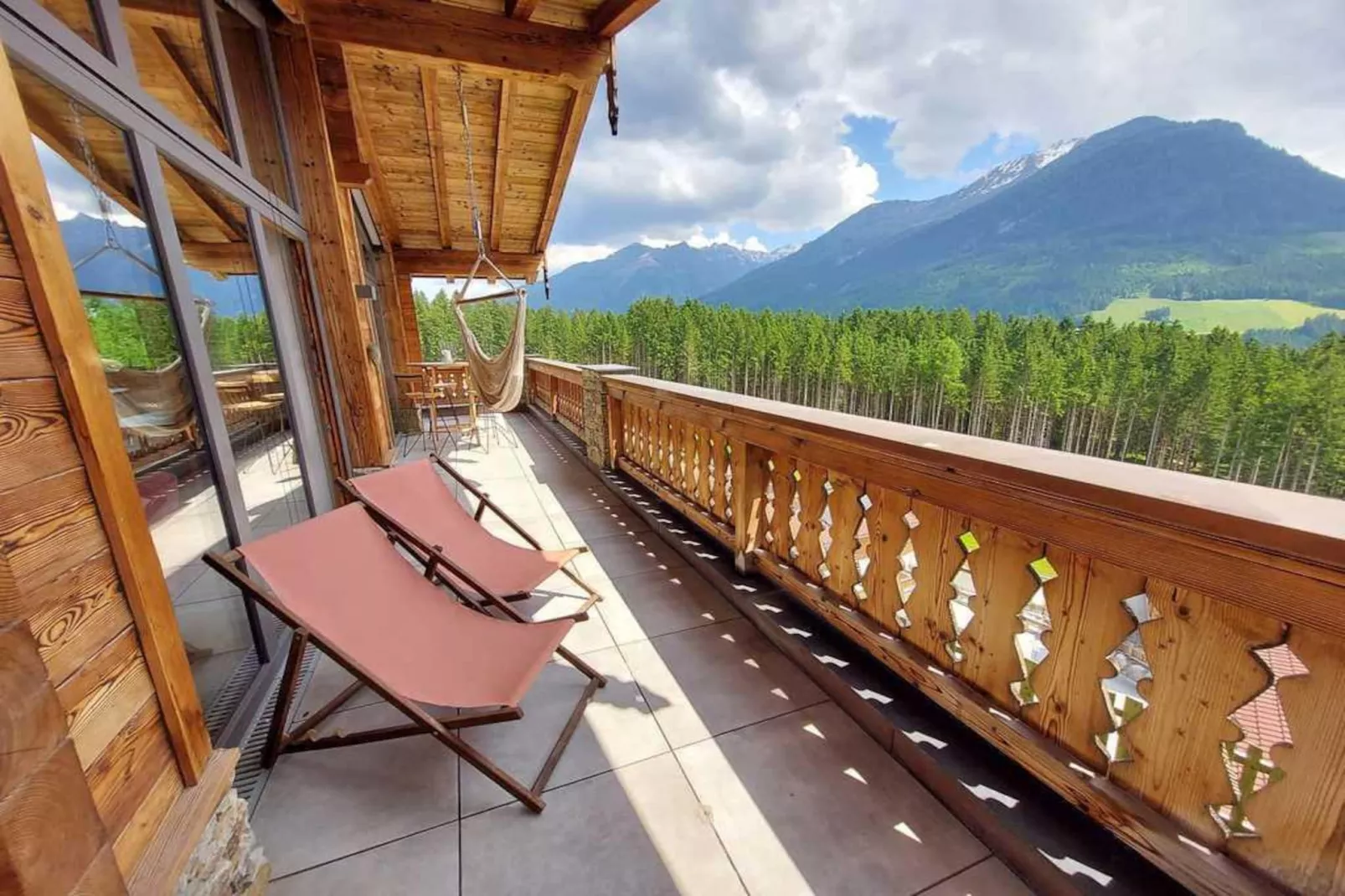 Nationalpark Chalet Kristallwand-Terrace balcony