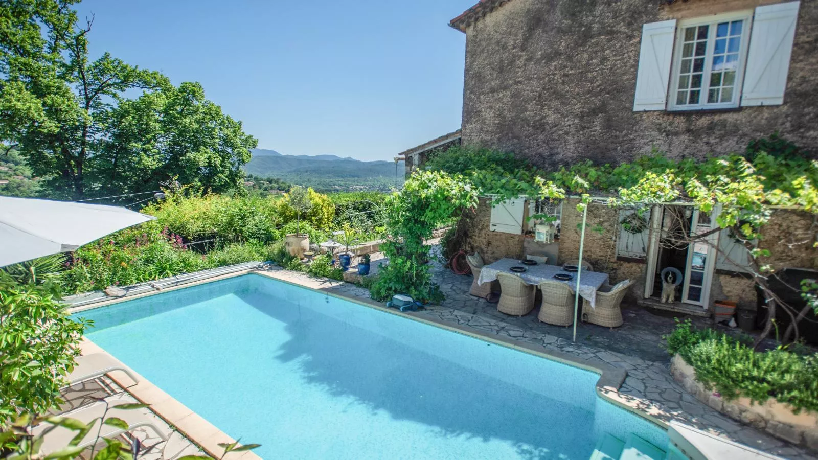 Charme-Exterior in summer