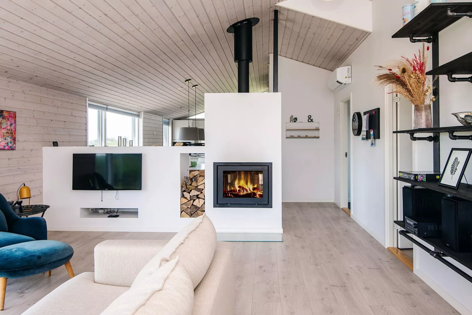 4 Sterne Ferienhaus in Løkken-Innenbereich