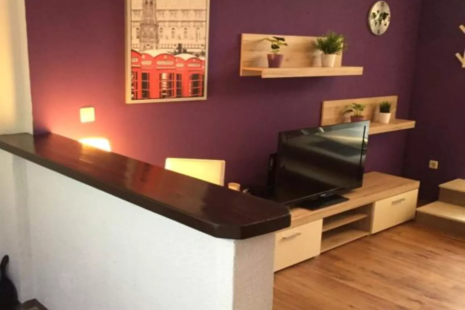 Villa Rubcic - One bedroom apartment with terrace (5)-Salon