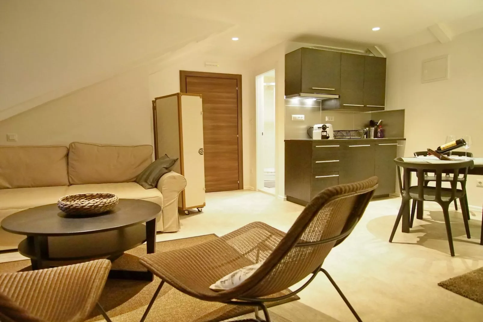Luxury Style Apartments - Comfort Studio (Royal)-Wohnzimmer