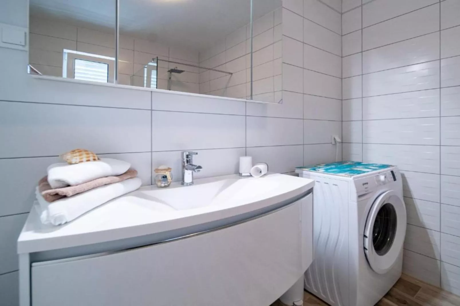 Apartments Villa Oceanus - Sea View Apartment 2 Blue sea-Salle de bain