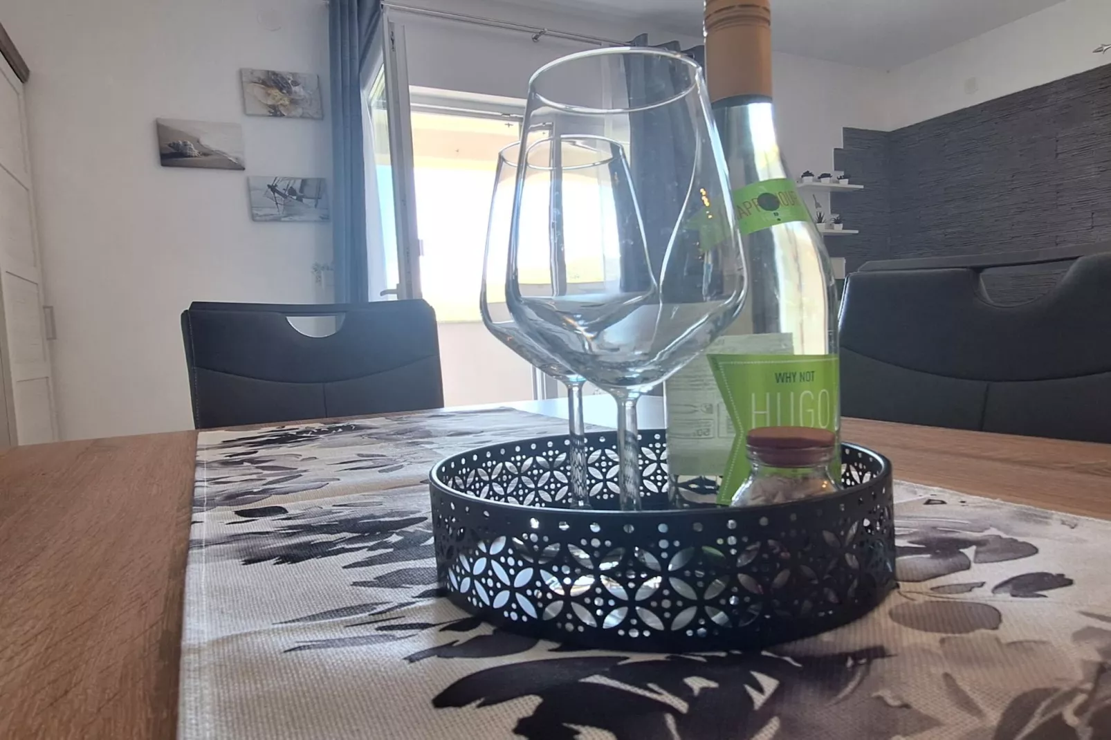 Belisima Delux - One Bedroom Apartment  With Sea View-Esszimmer