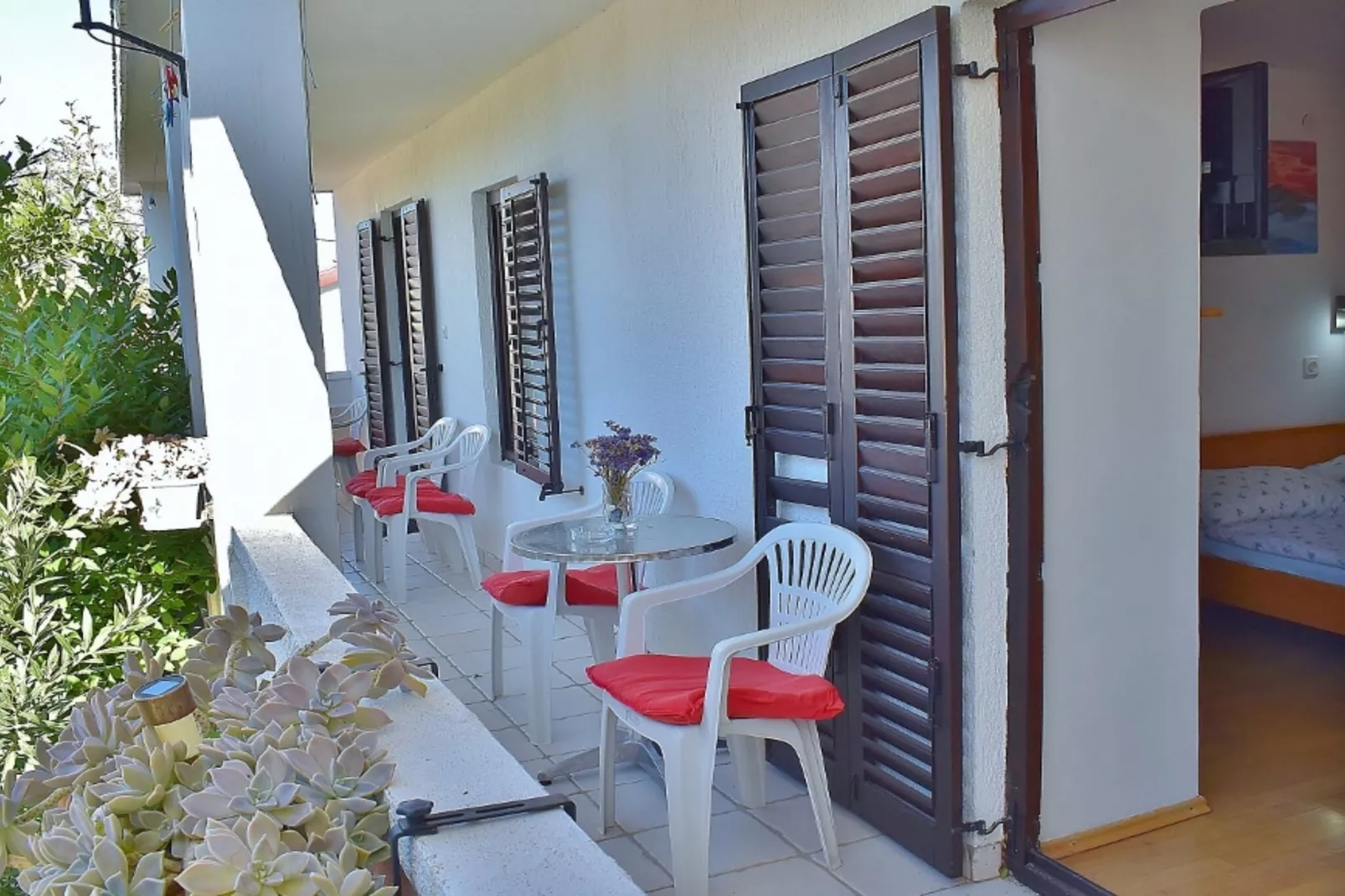 Apartments Jug - Comfort Studio  Apartment with Balcony and Sea View
