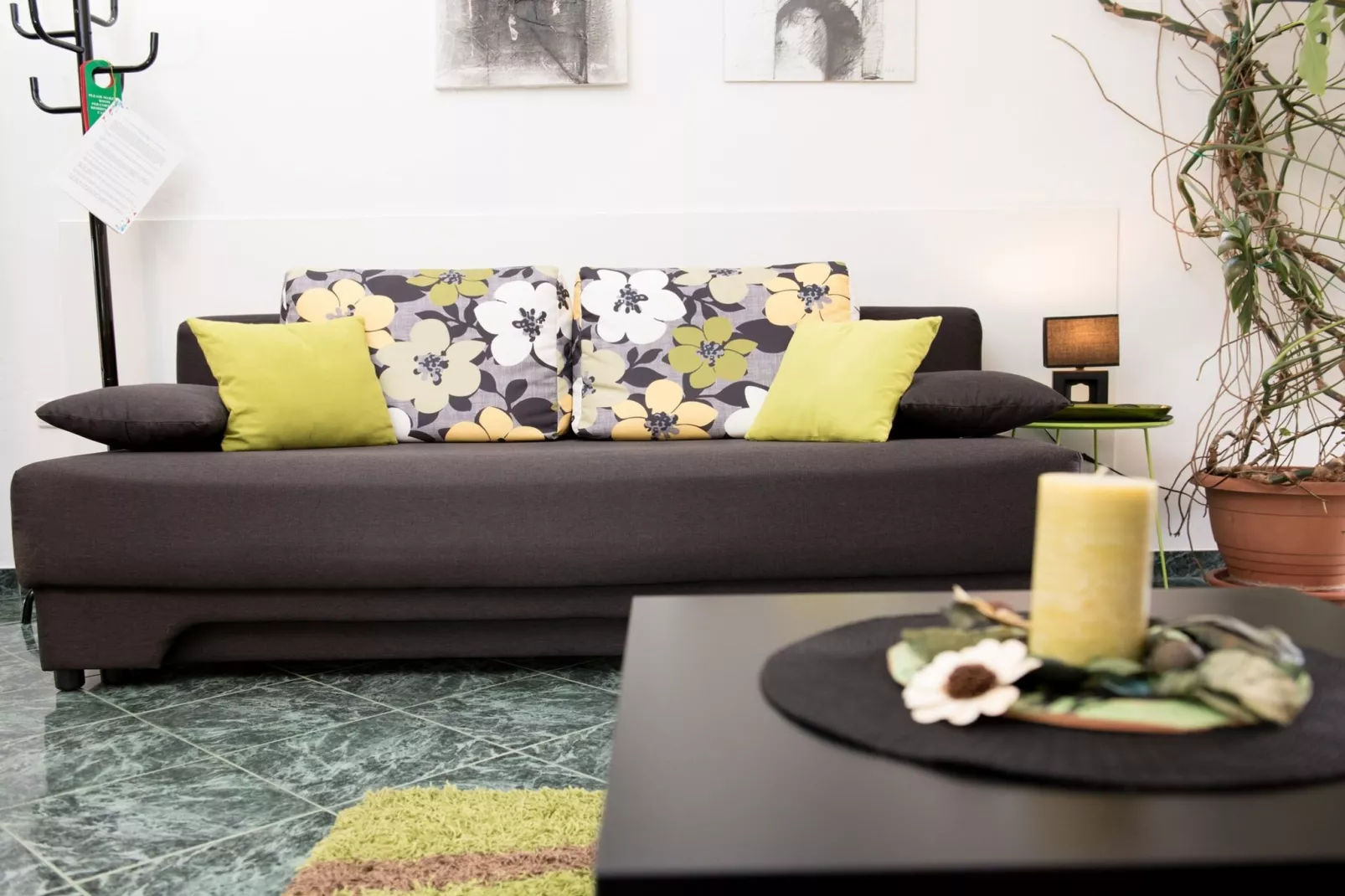 Stylish Lovran Sea View Apartments - Studio Apartment with Balcony and Sea View-Salon