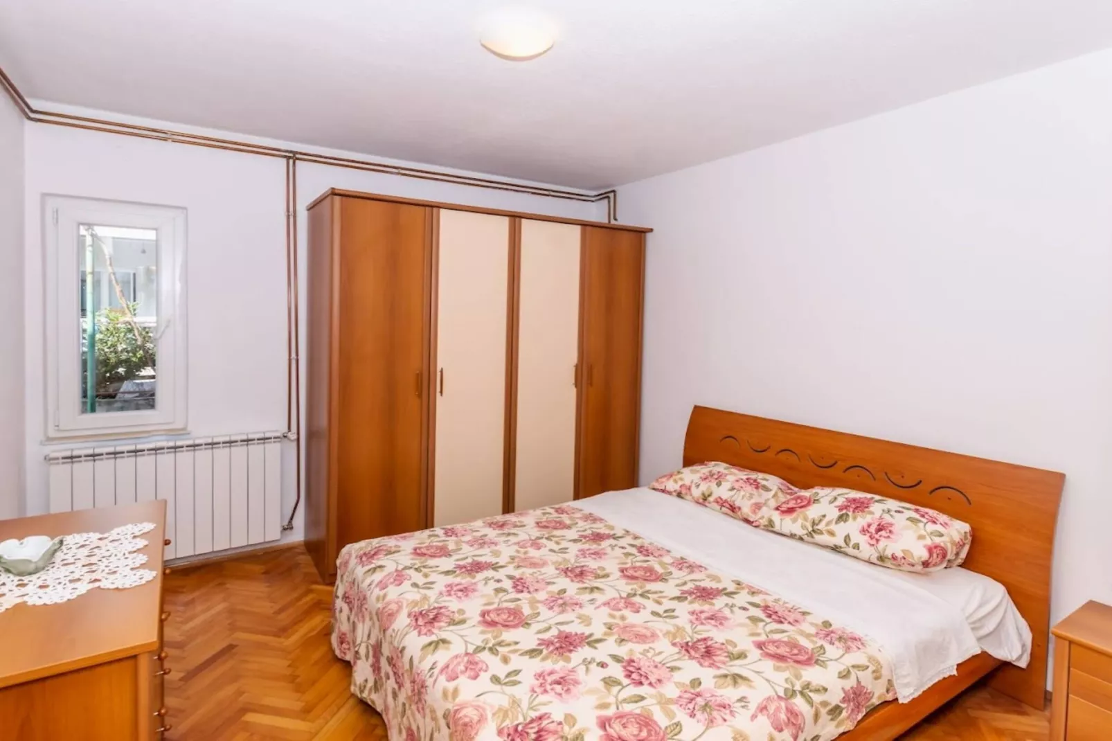 Sunny and Sleek Apartment Kastel Novi with Terrace - Three Bedroom Apartment with Terrace-Bedroom