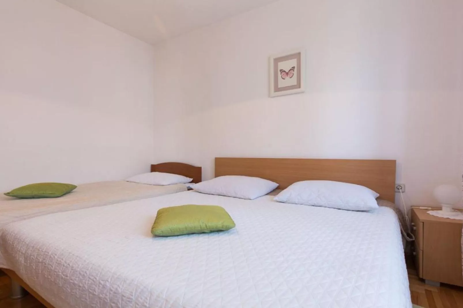 Apartments Marko - Three Bedroom Apartment with Sea View-Schlafzimmer